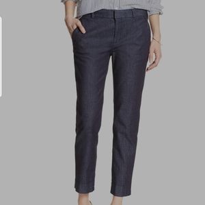 Banana Republic Avery Denim Tailord Ankle Pant